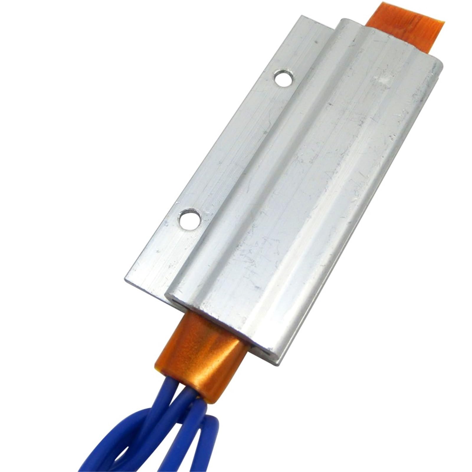 Placa calefactora PTC de 60 x 28 x 7 mm, 12 V, 2 unidades, 70/110/200 grados, temperatura constante de aire (110 grados)