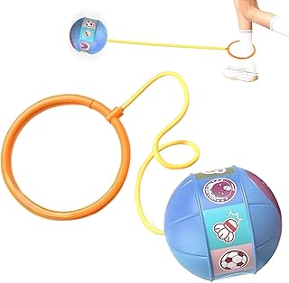 Children's Ankle LED Luminous Jump Rope with Jumping Ball, Training, Fitness, Sports Toy for Children and Teenagers and Ad...