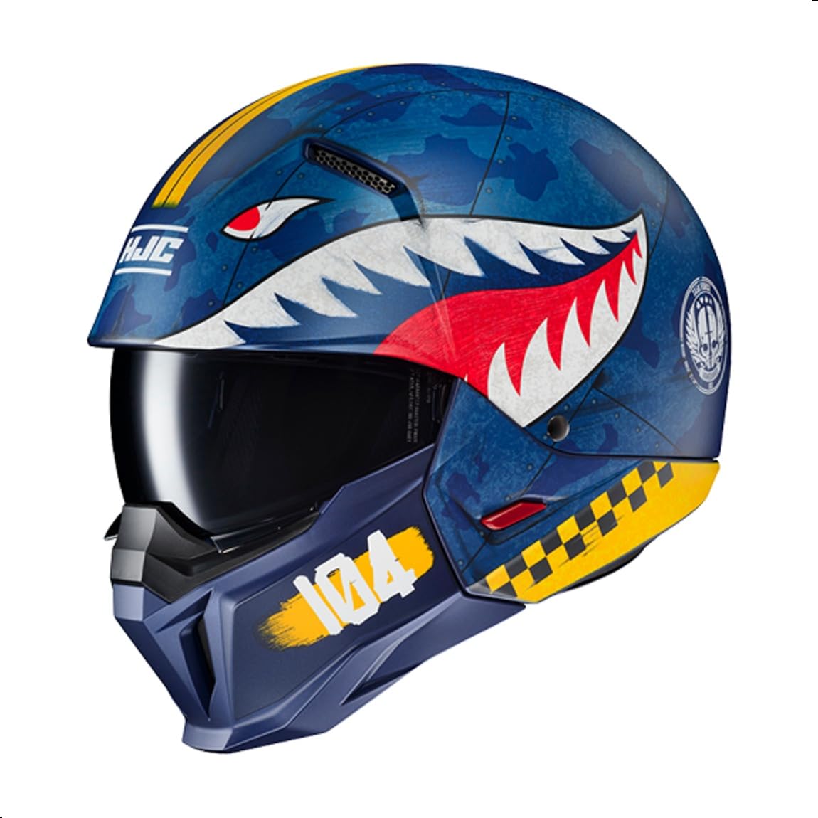 HJC i20 Vanguard Call of Duty Open Face Motorcycle Helmet, DOT Approved (MC2SF, Small) : Automotive