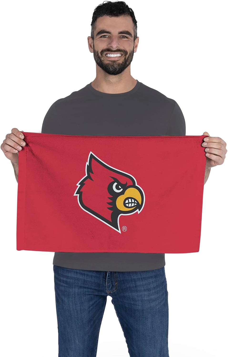 Northwest NCAA Fan Towel 2 Pack, Lightweight Game Day Set, Stadium Sideline Gym Travel Accessory, 16 x 25 Inch