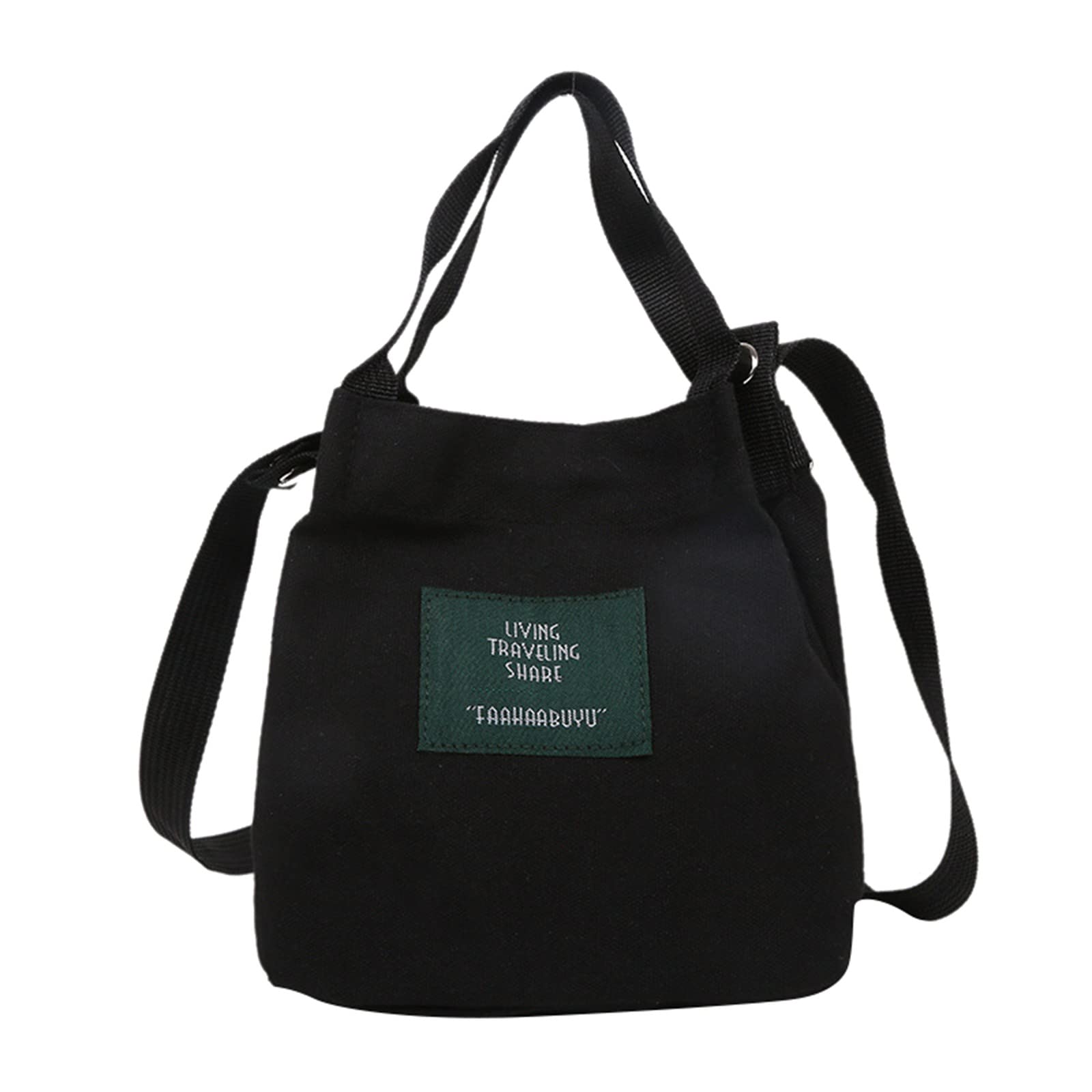 Women Bag Fashion Simple Art Girl Canvas Bag Casual Messenger Bag School Computer Bag