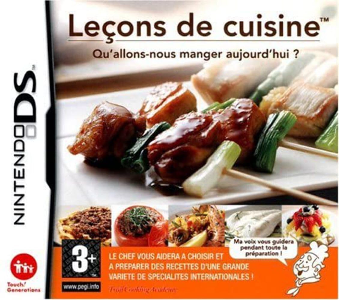 Jeu DS "Recettes De Cuisine" - Pour Nintendo DS - Bon état - Jeu D'occasion Complet
