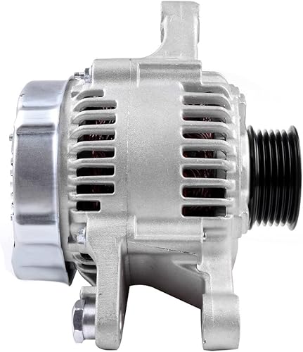 Miniatura 8 de LUJUNTEC Alternador 80A IR/IF AND0177 apto para 1998-2002 Prizm 1998-2002 Corolla 13756 101211-9960 94857218 400-52037 ALT-5111