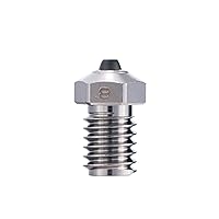 Vista 6 de Diamondback Boquillas – Compatible con V6 – Boquillas de impresora 3D con punta de diamante sólido policristalino, extrusión mejorada, cualquier