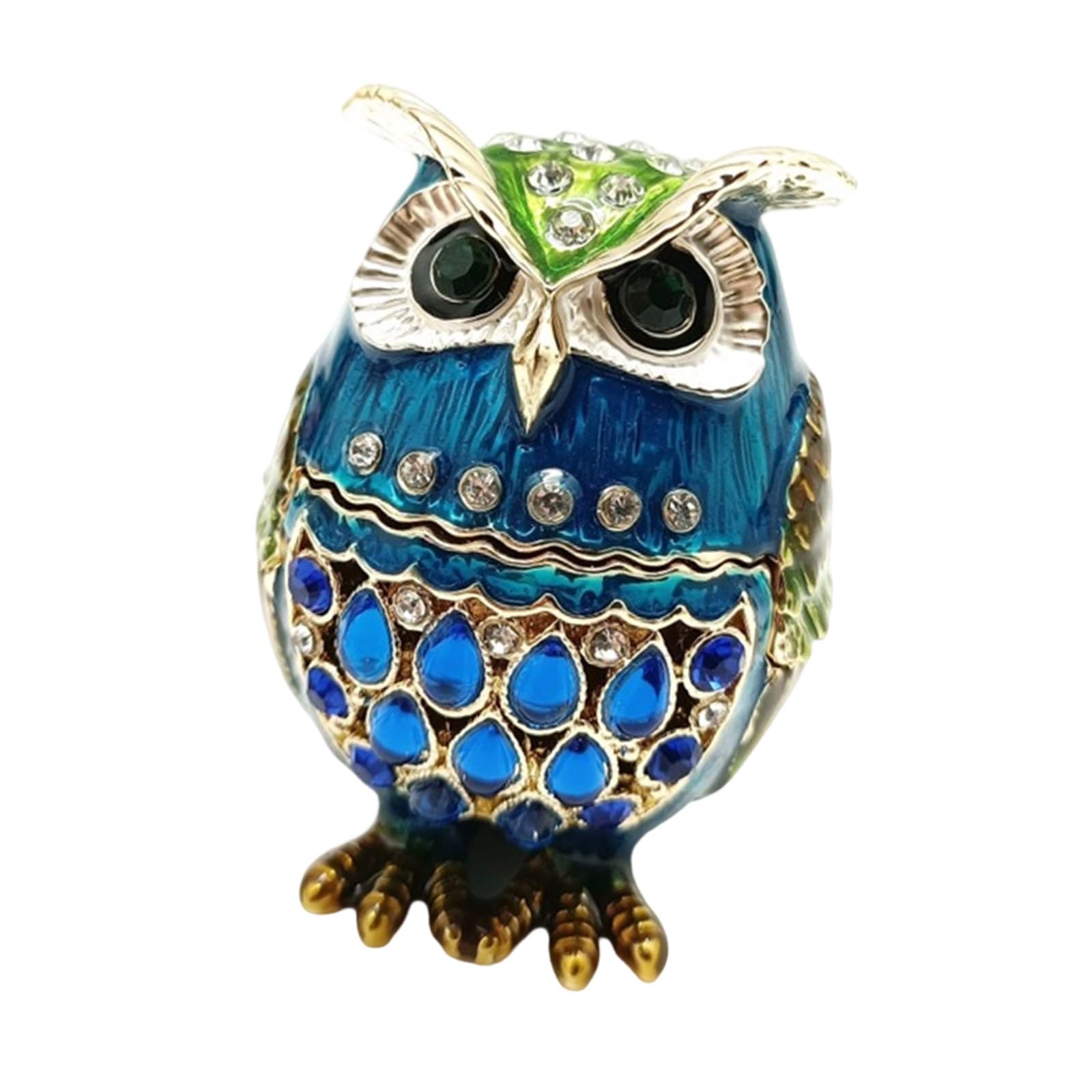 Boîte à bijoux hibou pour ranger vos colliers sans les emmêler