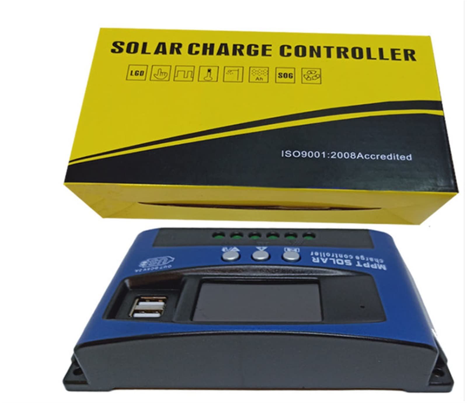Regolatore di carica solare, Regolatore di carica solare MPPT Dual USB economico 12/24V 30A40A50A(40A)