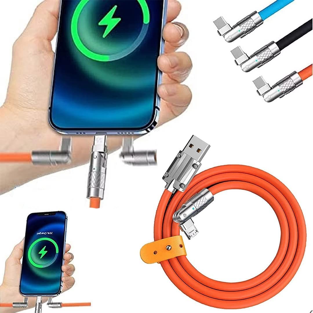 See full amazon price history chart for OZKET 180° Rotating Fast Charging Cable, Durable USB to C Type Charging Cable with LED Indicator, Flexible Rotary Connector Thick Rubber Safety Charging, Compatible For Android/Apple (1.2 M) OZKET 180° Rotating Fast Charging Cable, Durable USB to C Type Charging Cable with LED Indicator, Flexible Rotary Connector Thick Rubber Safety Charging, Compatible For Android/Apple (1.2 M) (B0C8YNZPT4) Amazon Price History, Amazon Price Tracker