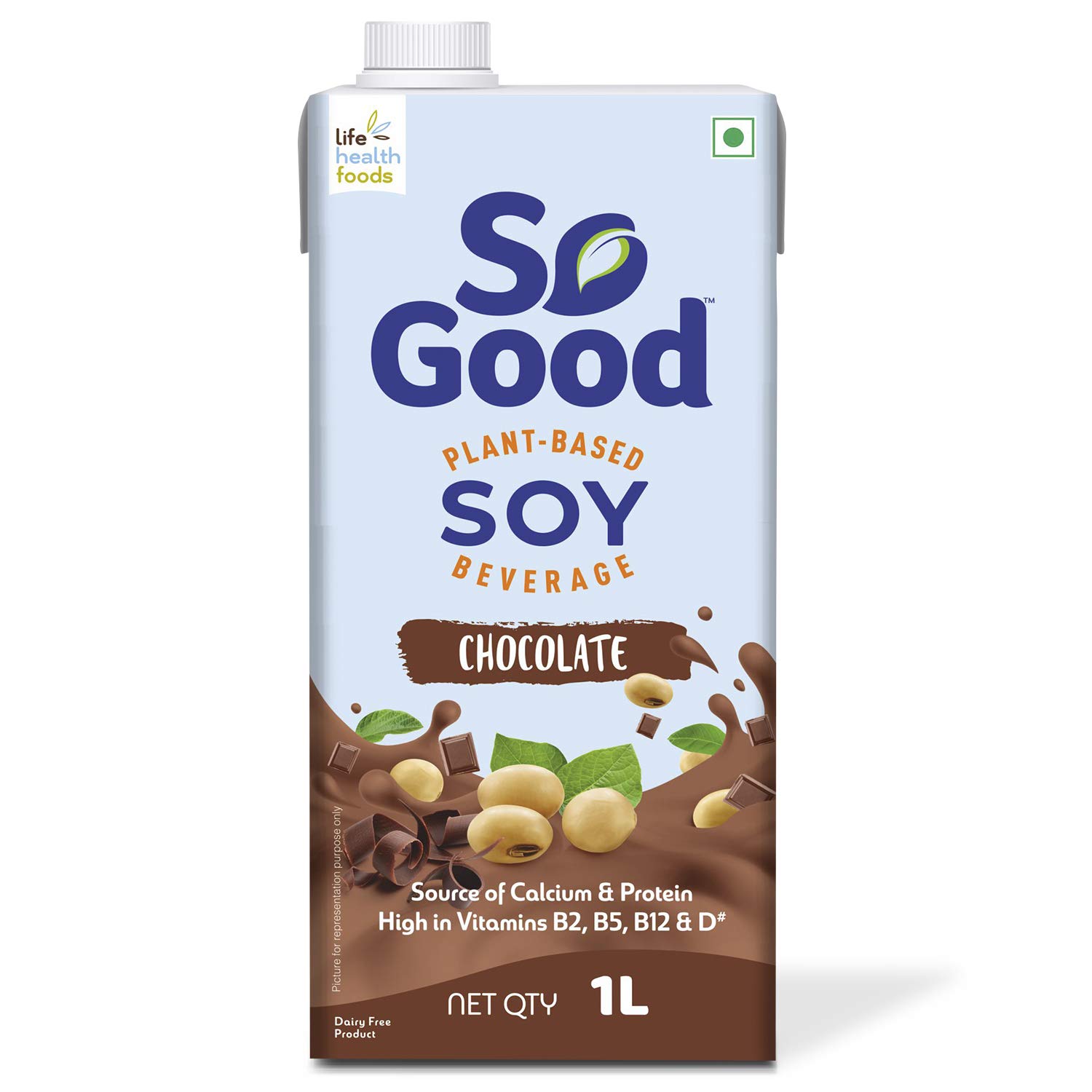 So Good Soy Chocolate Plant Based Beverage 1000ml T.P (Vegan/ Milk