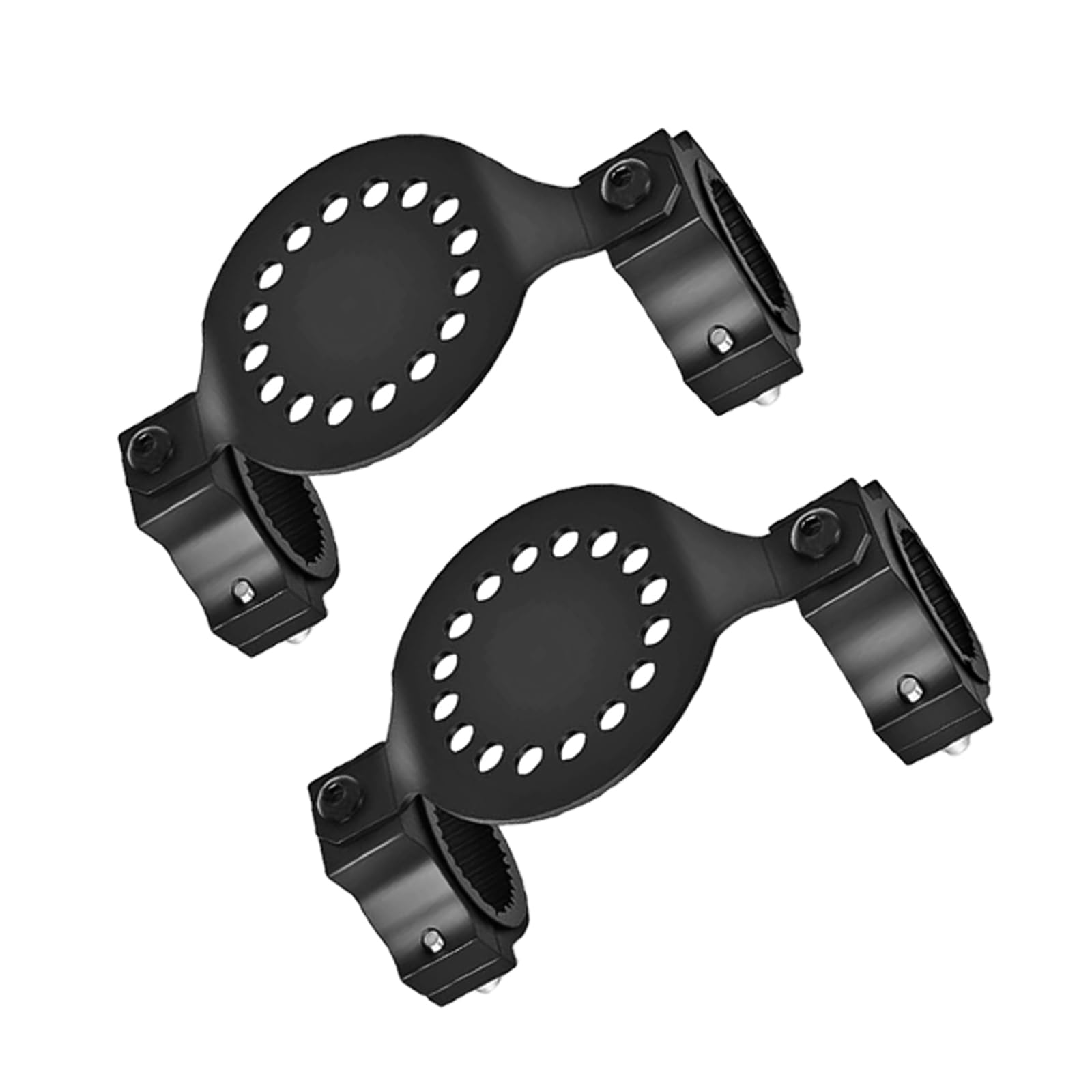 UTV Gas Can Mount - Universal Oil & Water Tank Holder Bracket for Polaris RZR Can-Am Maverick X3 Wildcat Kawasaki Teryx ATV/UTV with 1"-2" Roll Bar (2