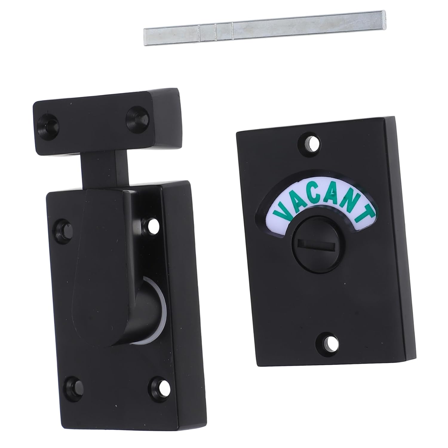 Cabilock Occupied Indicator Deadbolt Bathroom Lock Toilet Indicator Bolt Door Lock Sturdy Construction Easy to Install