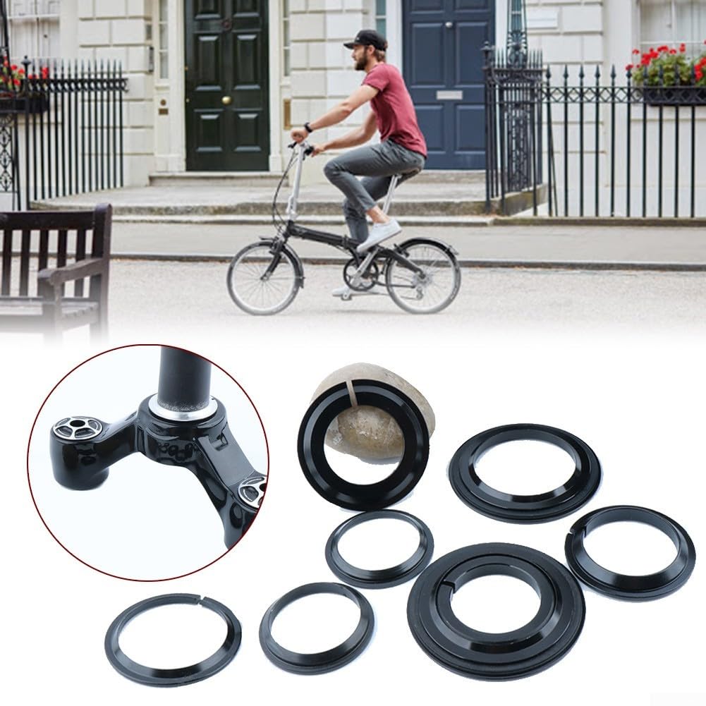 1 pz Anello Base per Serie Sterzo Bici 1.5 pollici in Lega di