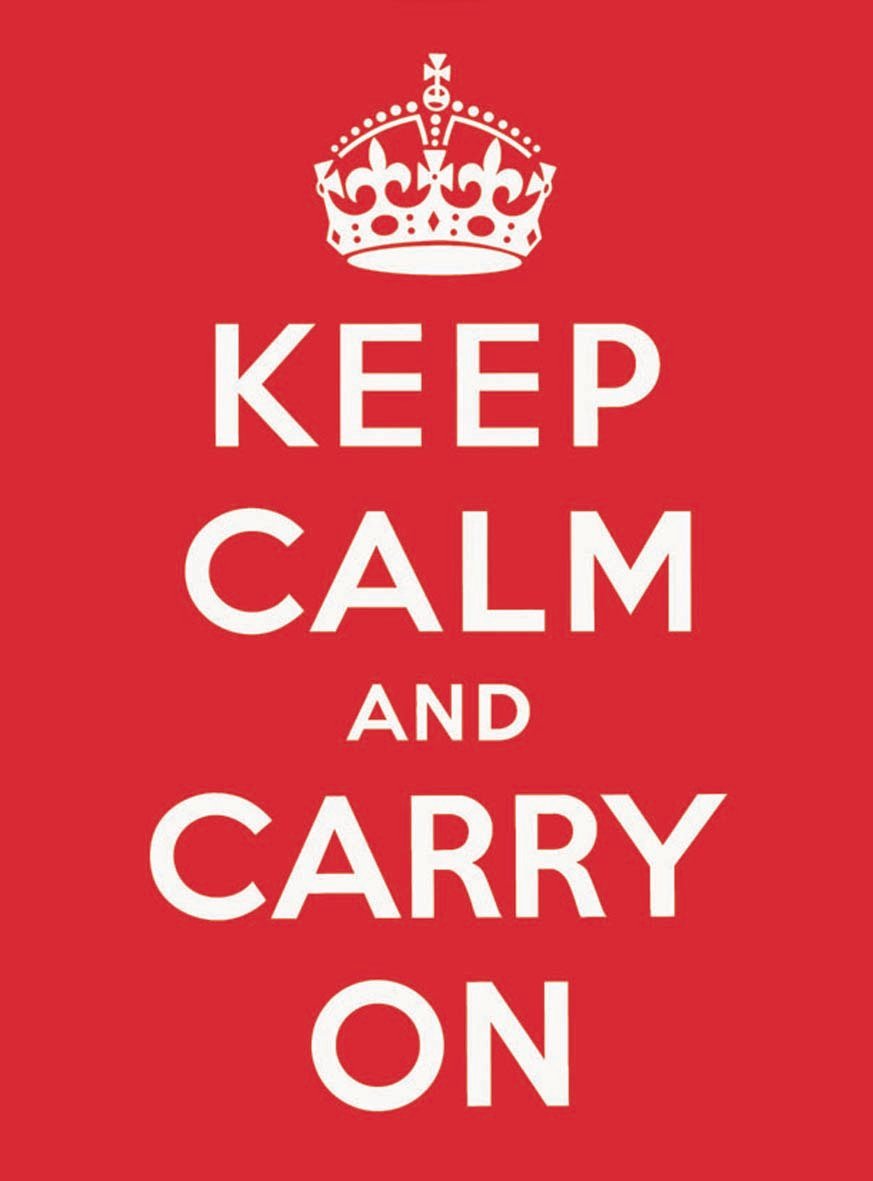 KEEPCALM AND CARRYON  看板 Keep Calm and Carry On metal sign : Amazon.co.uk: Home & Kitchen