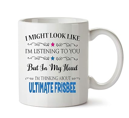 FoxyPrinting Ultimate Frisbee Coffee Mug