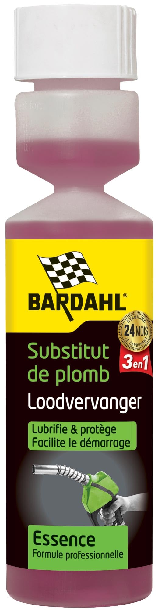 Bardahl 1158 Substitut de Plomb, 250 ML, Rose