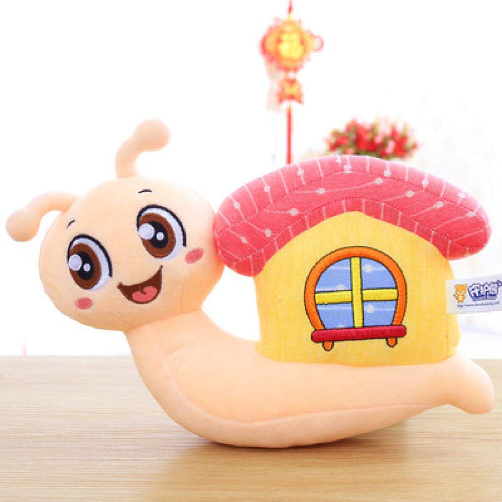25Cm Plush Toy Stuffed Doll Cartoon Animal Snail Move House Home Baby Bedtime Story Friend Christmas Birthday Gift 1Pc-Style_3