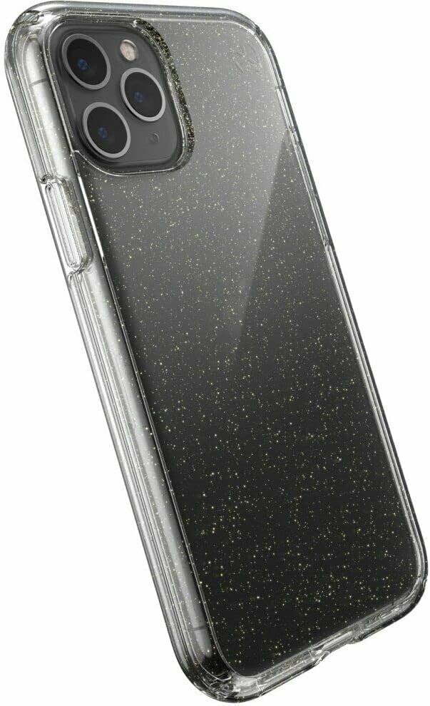 Miniatura 9 de Speck Productos Presidio 136439-5636 - Funda transparente con purpurina dorada para iPhone 11 PRO