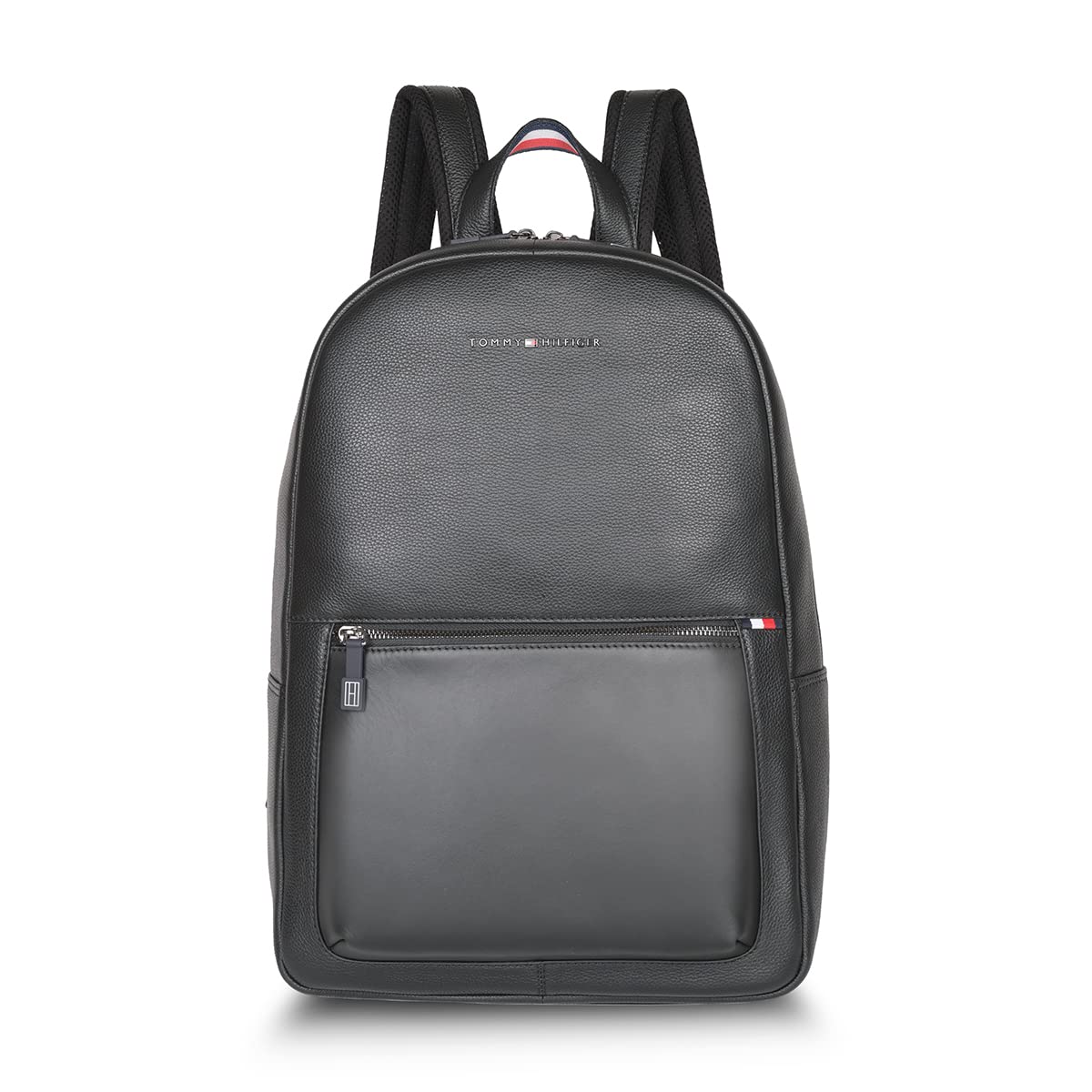 Tommy Hilfiger Rochester Men Leather Laptop Backpack - Black (B0C3XMY9D5) Amazon Price History, Amazon Price Tracker