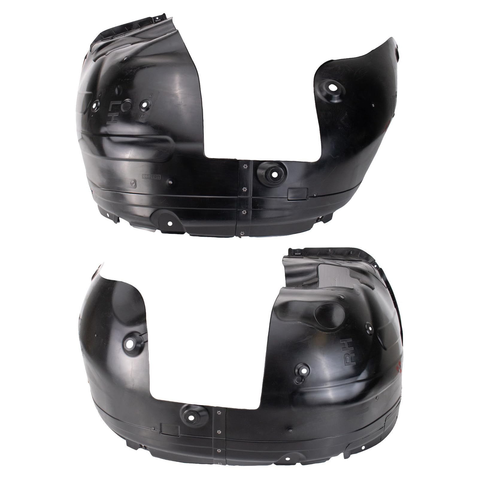 TRQ Front Inner Fender Liner Set | For 2016-2018 Kia Sorento KI1248142 KI1249142