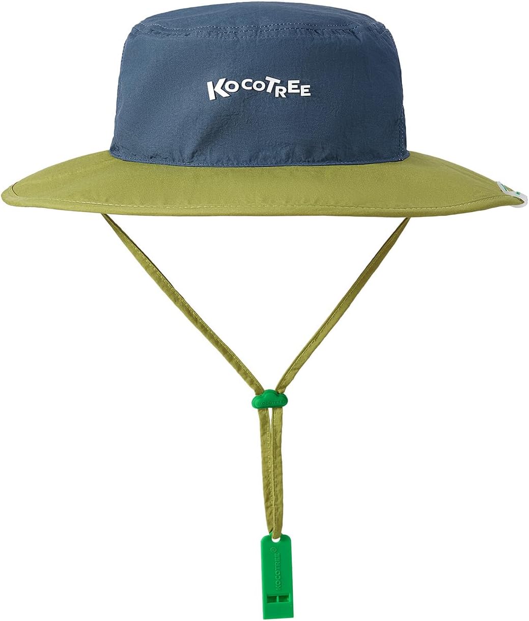 KOCOTREE Baby Sun Hat, Full Sun Protection Toddler Bucket Hat, Kids Sun Hat with Cooling Sweatband