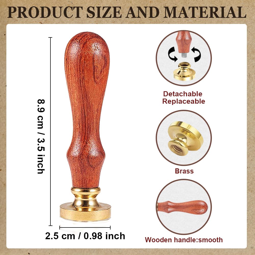 Hobbspring 1 Tampon De Cire à Cacheter En Forme D'esc Vintage En