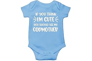 If You Think I'm Cute Wait Till You Meet My Godmother - Funny Baby Bodysuit
