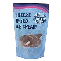 Vista 4 de Arctic Farms Bocaditos de sándwich de helado liofilizado en bolsas y en caja, no se derrite (napolitano, 3.5 onzas)