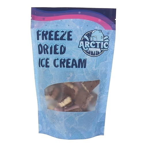 Miniatura 4 de Arctic Farms Bocaditos de sándwich de helado liofilizado en bolsas y en caja, no se derrite (napolitano, 3.5 onzas)