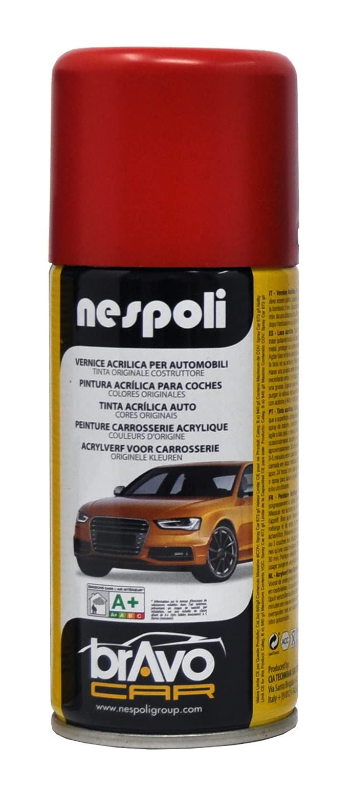 Nespoli Bravocar Spray Rosso 96508 150ml