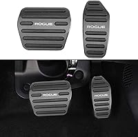 Vista 10 de XITER Juego de 2 fundas antideslizantes para pedal de acelerador de gas de aleación de aluminio sin perforación, para Nissan 2014-2026 Rogue, Azul
