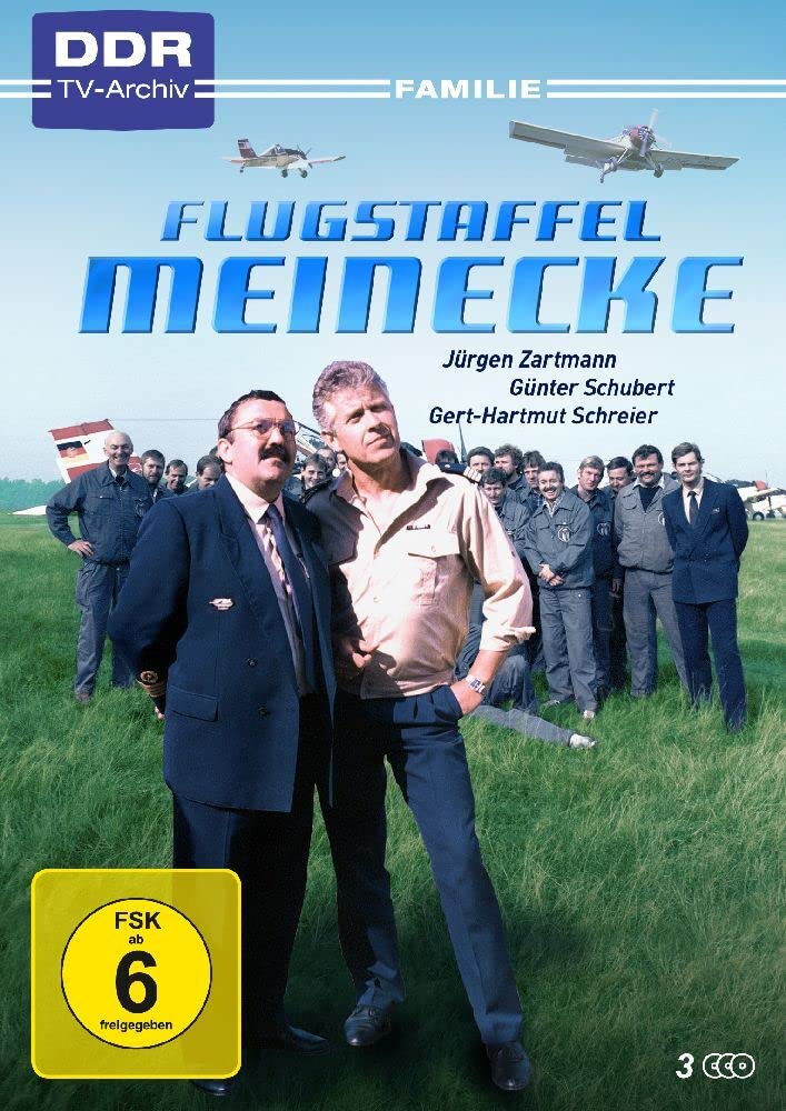 Flugstaffel Meinecke en DVD, la mítica serie completa del DDR TV-Archiv para coleccionistas