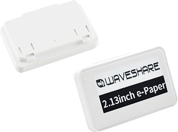 2.13inch Passive NFC-Powered e-Paper, 250 x 122 Pixel ePaper Screen, Adopts Novel Passive NFC Technology No Battery Required No Messy Wiring, Wire-Less Powering & Data Transfer