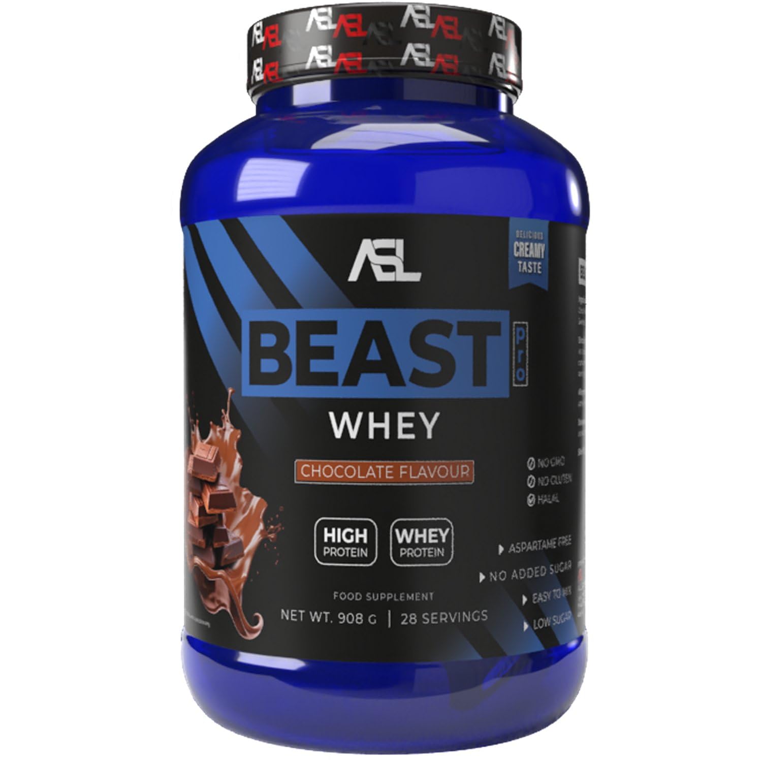 All sports lab Beast Pro Whey Chocolat 908 g