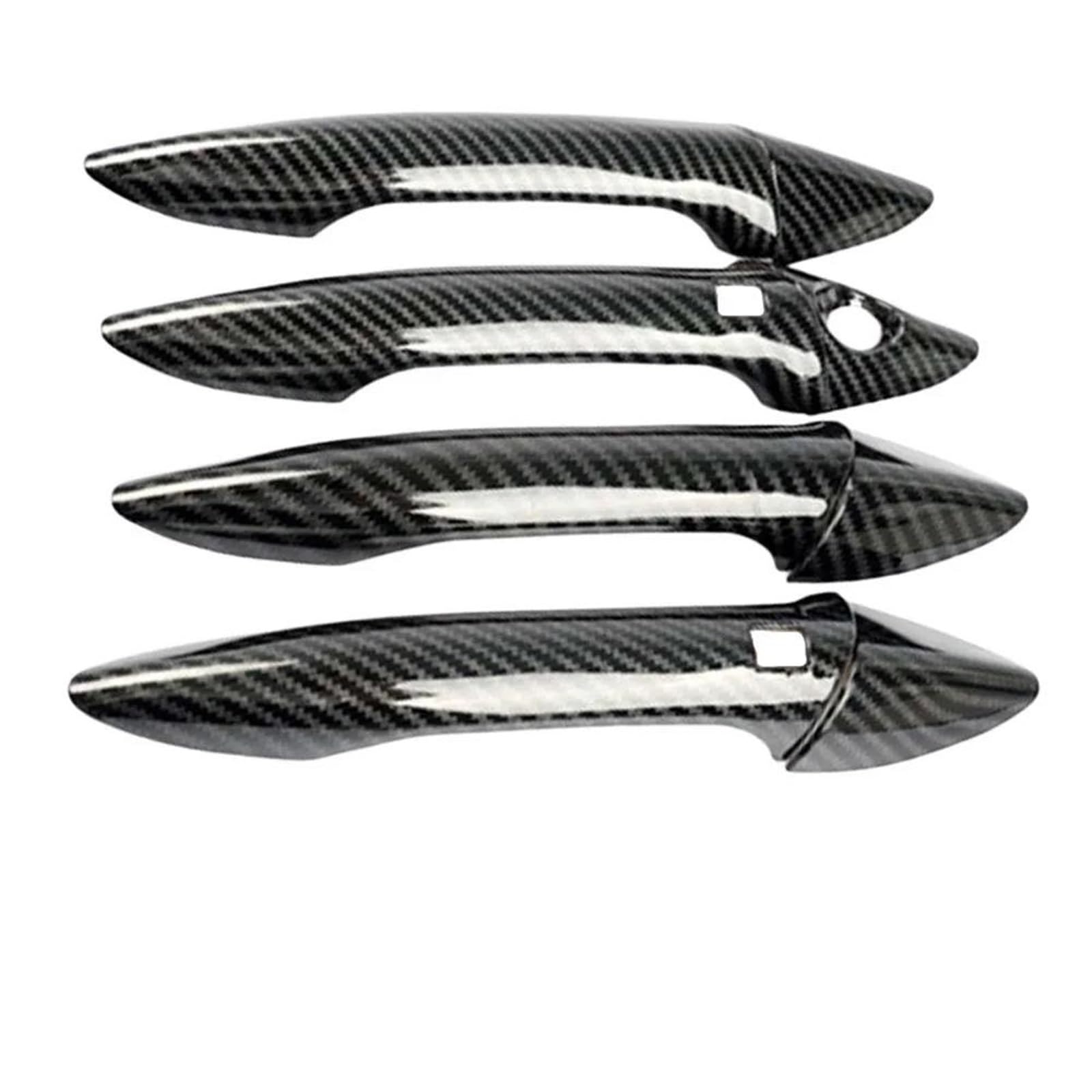 Fkhbzm Style 1 Car Accessories Door Handle Trim Abs Exterior Strip Cover Decorative For Hyundai I30 2012-2016(Style 1)