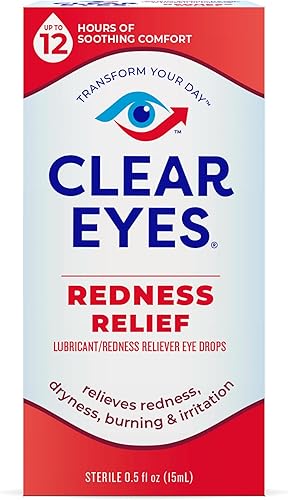 Miniatura 9 de Clear Eyes Gotas para los ojos para aliviar el enrojecimiento, 0.5 onzas, paquete doble