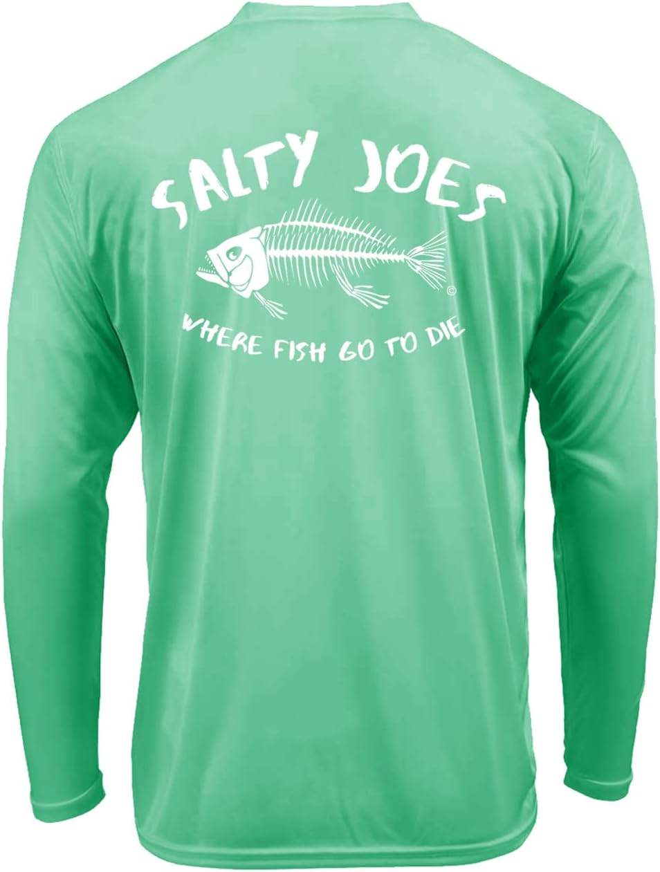 SALTY JOES UPF 50 Graphic Long Sleeve Performance Fishing Shirt Collection