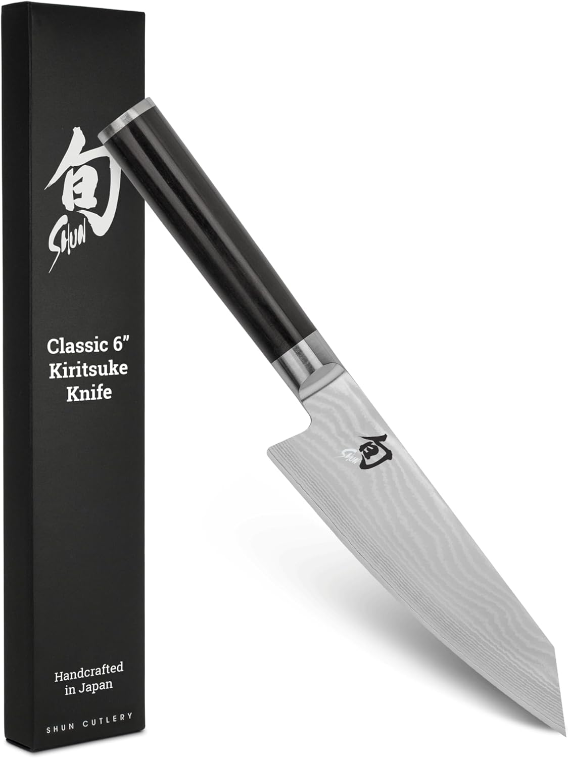 Shun DM0777 Classic Kiritsuke Knife, Stainless Steel, 6"