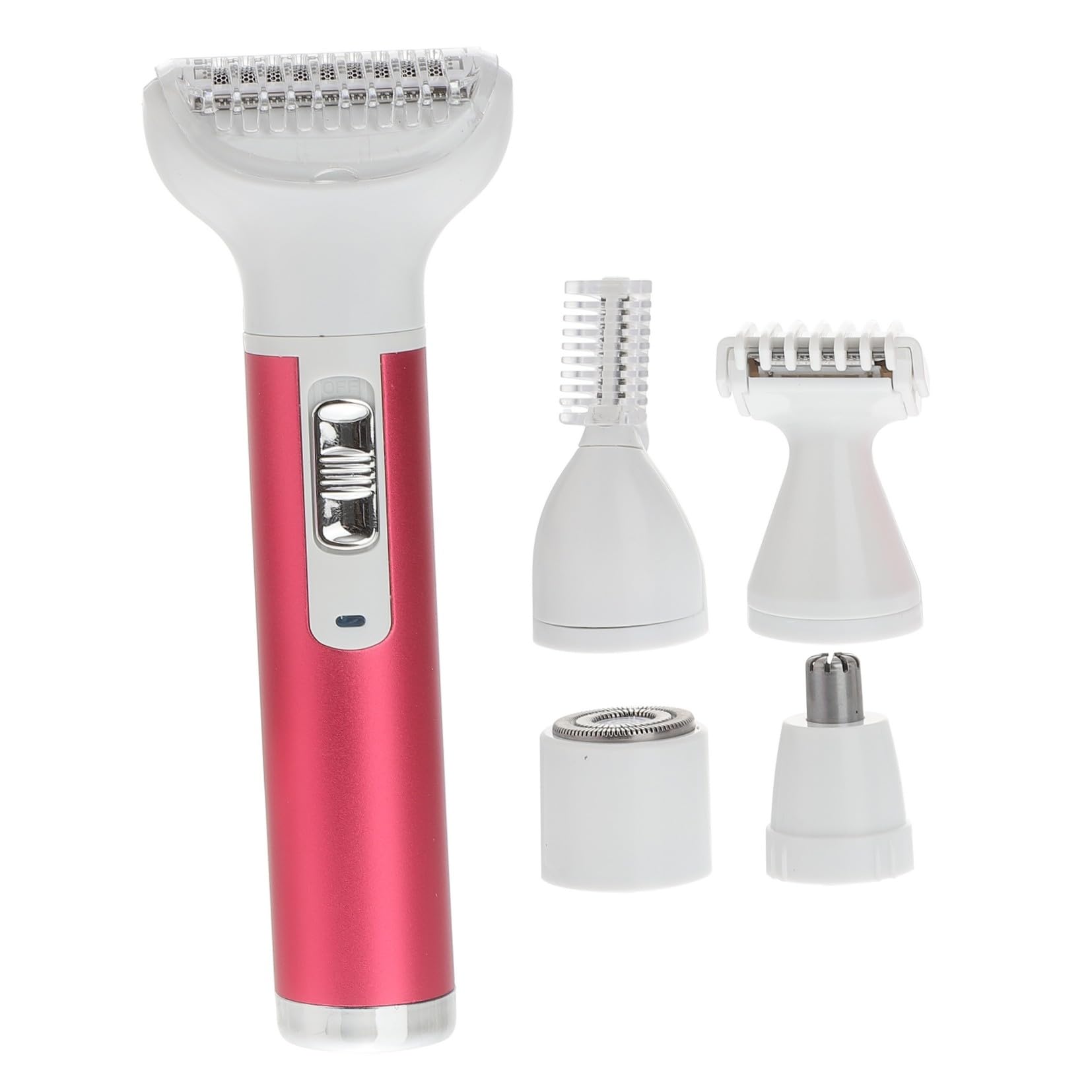 Healvian Depiladora para Mujer Portátil Recortador Facial y Corporal, Afeitadora Eléctrica Recargable USB, Corte y Cuerpo