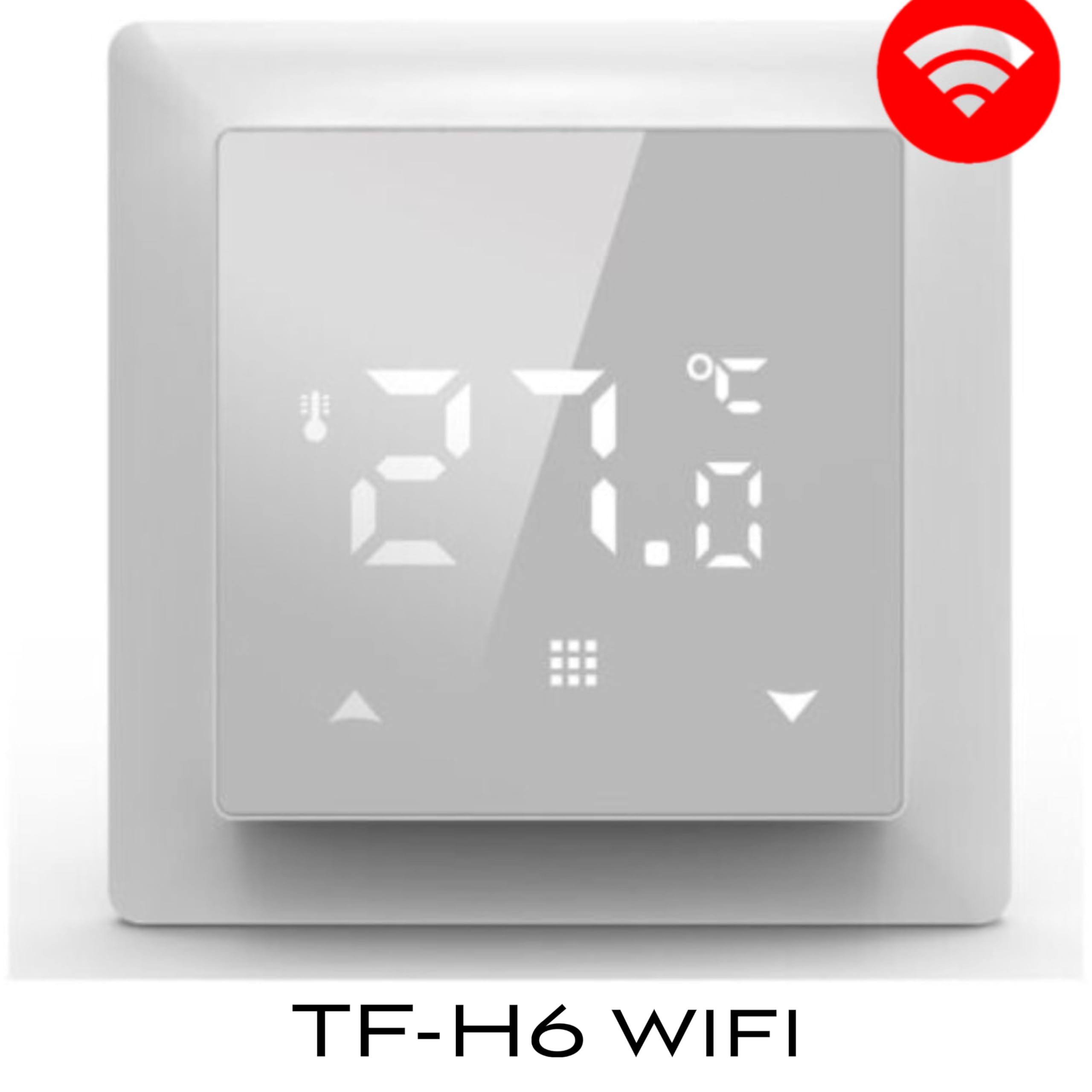 Raumthermostat Touchscreen für Heizung – WLAN & Standard Modelle – Intelligente Temperatursteuerung Zuhause (TF-H6 WiFi)