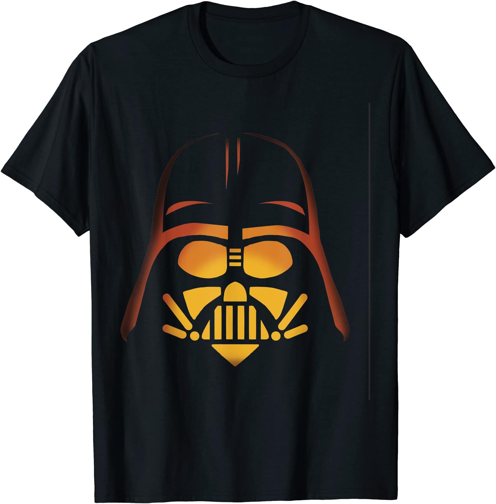 Darth Vader Jack-O-Lantern Portrait T-Shirt