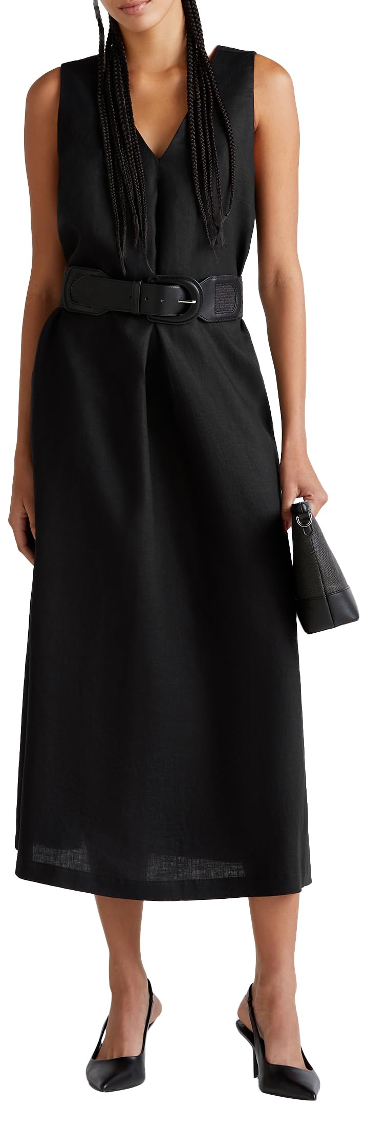 United Colors Of Benetton Women's Black Dress, Xs