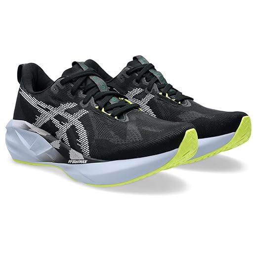 Tênis Asics Novablast 5 Masculino Black Blue Fade