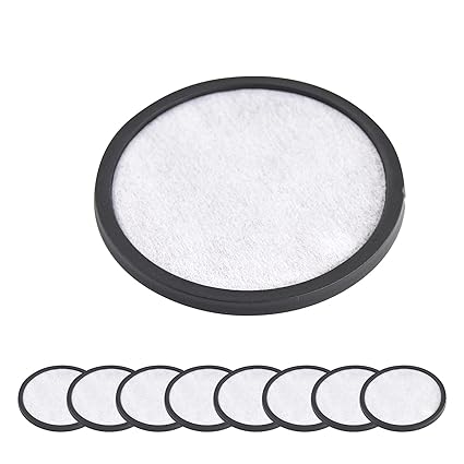 EXCLUZO 12 Pack Coffee Water Filter Disk Replacement Filter Coffee Filter Compatible with Mr.Coffee Maker Machine Coffee Machine Accessory Water Filter for Coffee Maker