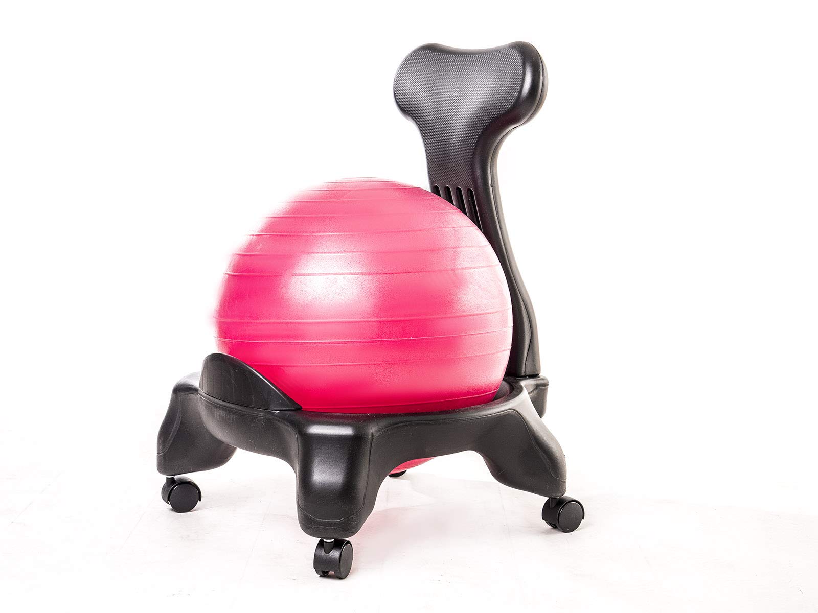 fucsia - sedia ergonomica con pallone gonfiabile