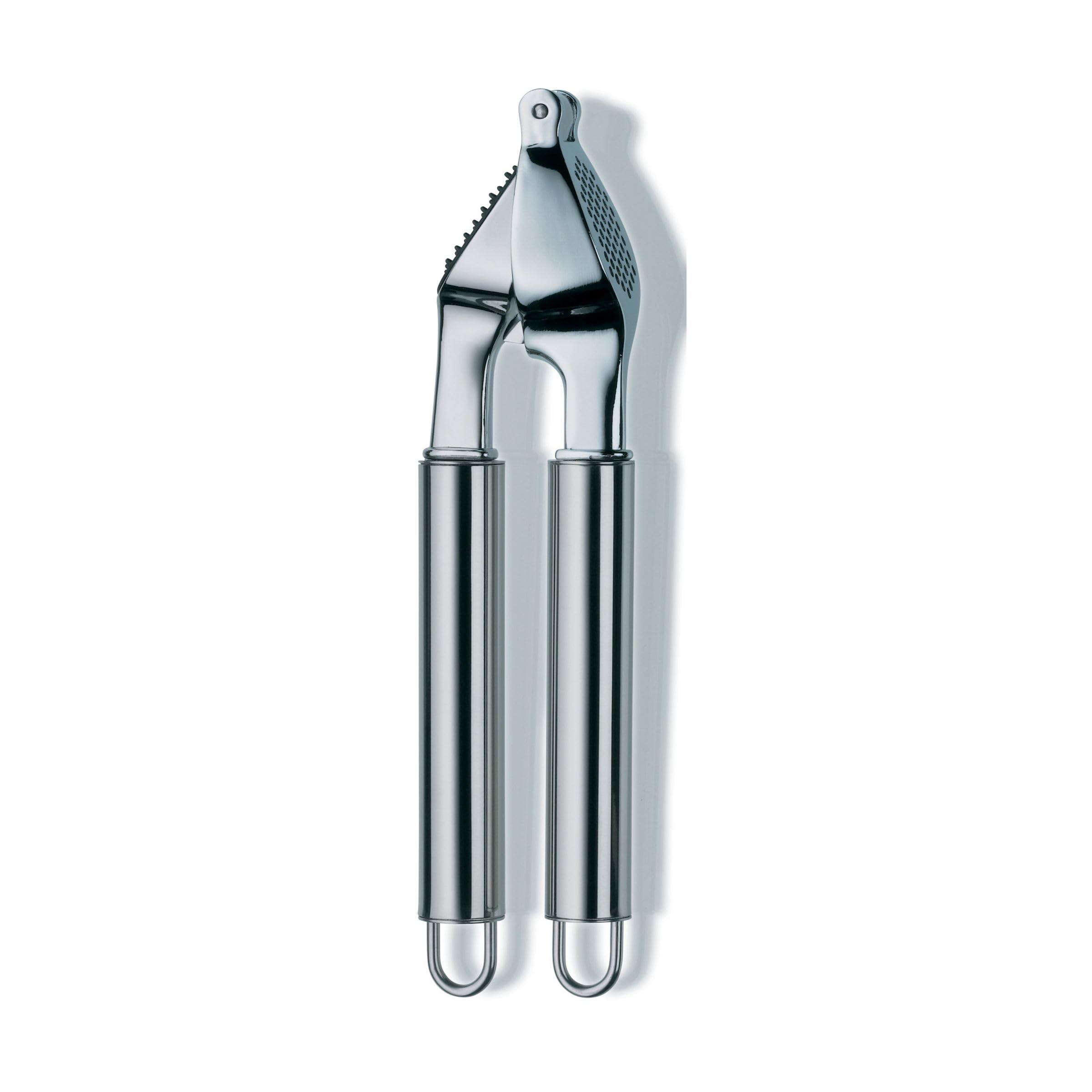 kela garlic press stainless steel 20 x 3.5 cm RONDO, dishwasher-safe, shiny