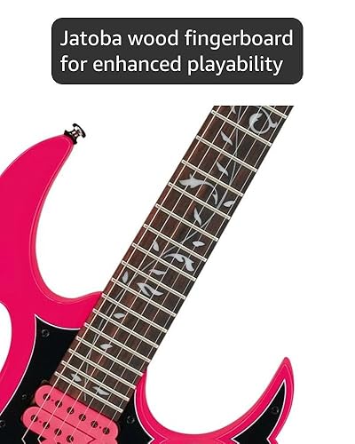 Amazon.com: Ibanez Steve Vai JEMJRSP - Pink : Musical Instruments