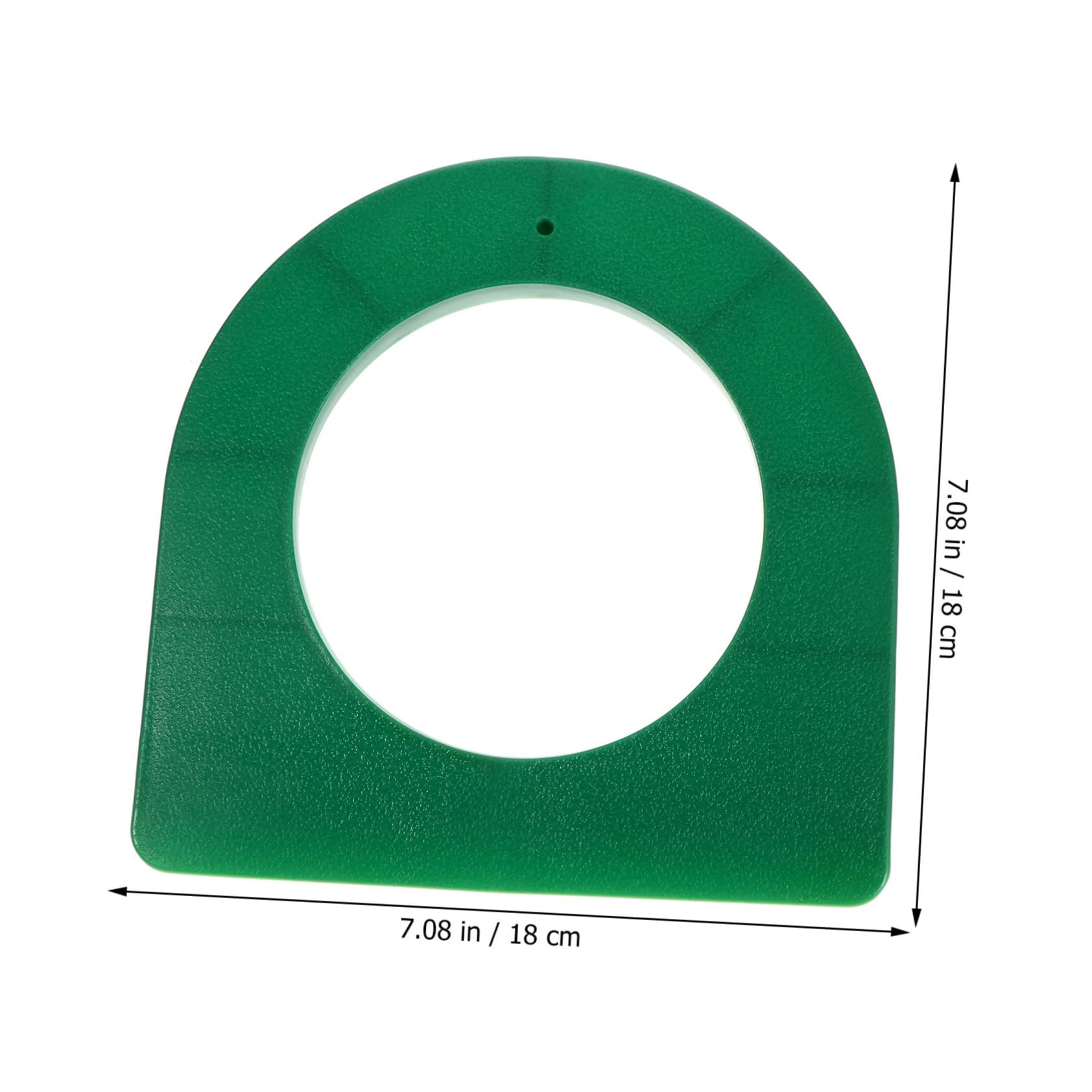 POPETPOP Realistic Hole Putter Plate 2pcs Golf Cups for Indoor Putting Green Training Supplies Random Color