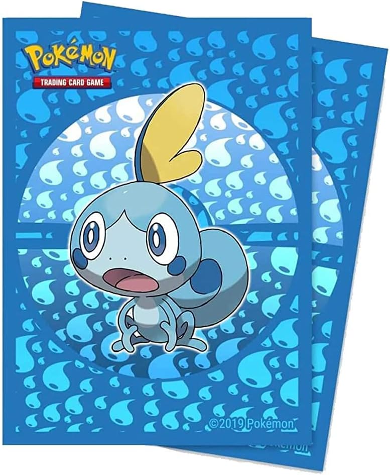 Ultra Pro - Standard Deck Protector Sleeves - Pokemon Sword & Shield Galar Starters Sobble (65 Pack)