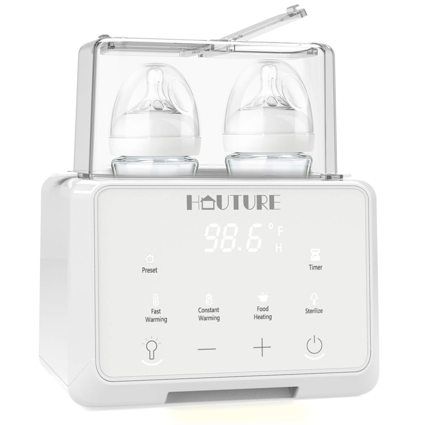 Baby Bottle Warmer, Fast Baby Food Heater BPA-Free Warmer with LCD Display Accurate Temperature Control for Breastmilk or Formula : Baby