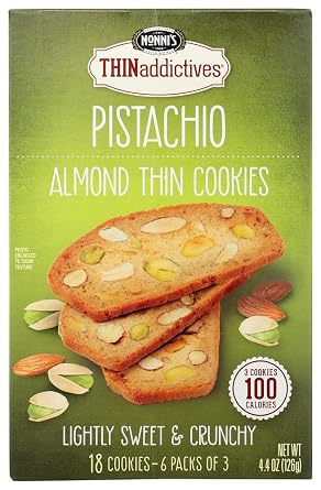 Nonnis Pistachio Almond Thins 6x6 CT