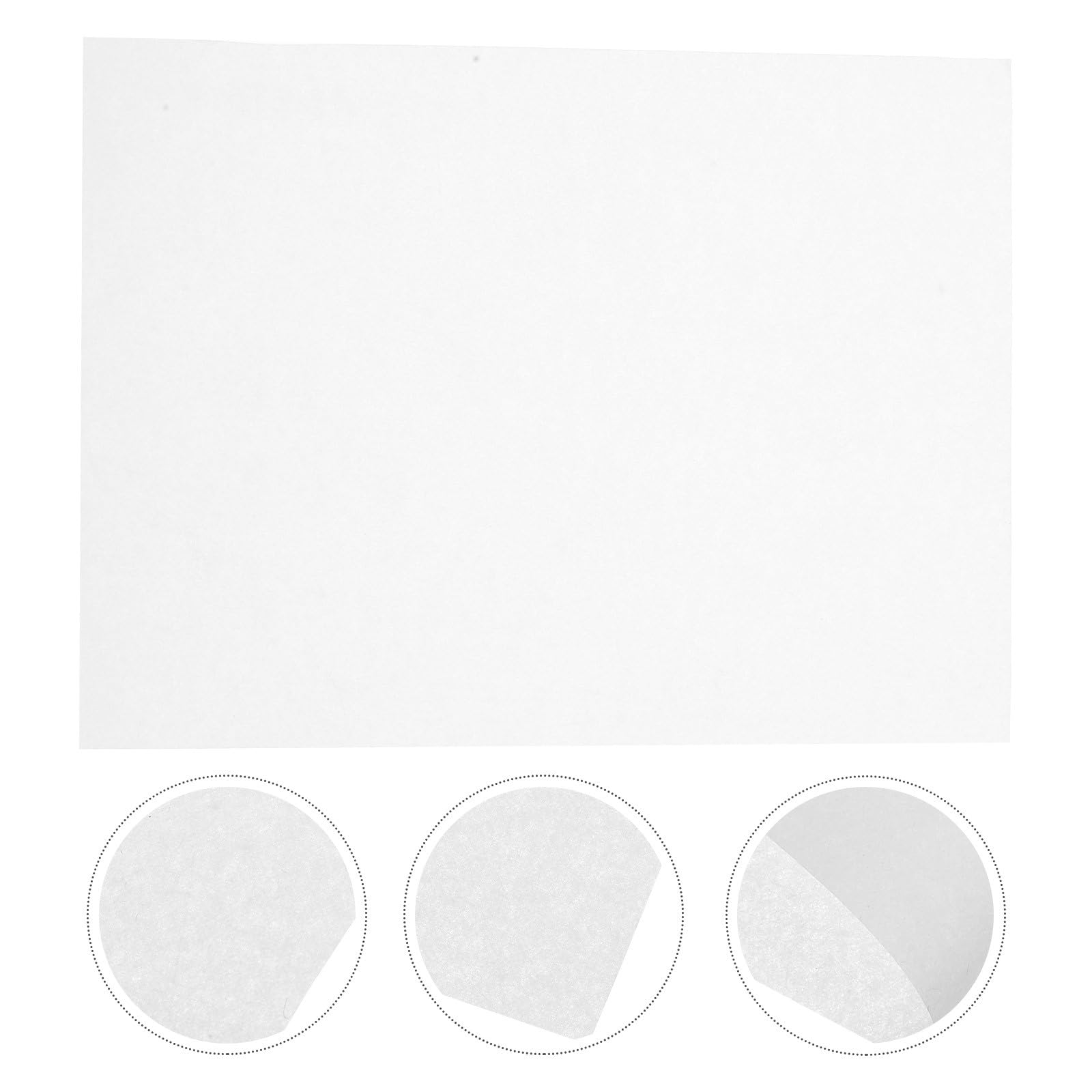 Générique Papier Buvard Blanc pour Presse à Fleurs 30pcs, Facile à Découper et Très Absorbant, Pressage de Fleurs Création DIY